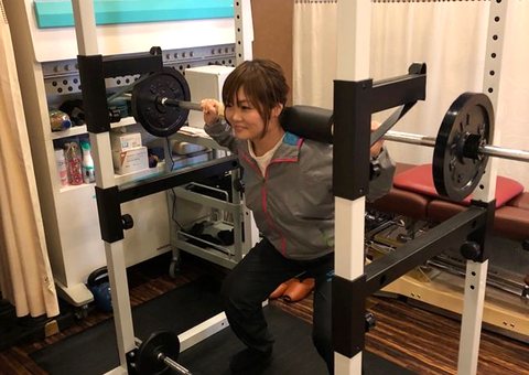 MCTスクワットでのトレーニング